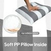 Chery Life 2 Pack Outdoor Throw Pillows, Waterproof & Fade-Resistant Patio Cushions (18x18 Inch) - 4 of 4