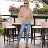 Anna-Kaci Women's Short Embroidered Lace Duster Crop Cardigan with Half Sleeves - 3 of 4