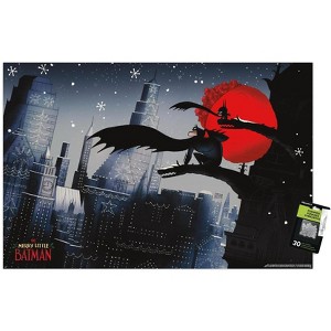 Trends International DC Merry Little Batman - Key Art Unframed Wall Poster Prints - 1 of 4