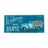 Evergreen Indoor Outdoor Doormat Bundle Set of 5 - Frame and 4 Welcome Seasonal Inserts Pumpkins Blue Truck Welcome Snowmen - 3 of 4