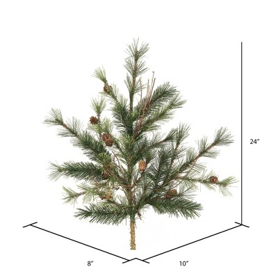 Vickerman 27" Green Mixed Country Pine Artificial Christmas Spray