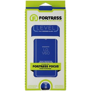 Fortress LEVEL Flat Tempered Glass for LG V60 Smartphones - Clear - 1 of 1