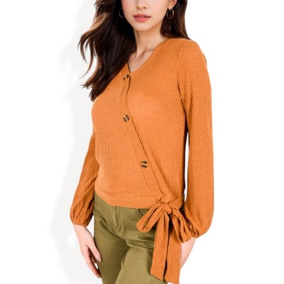 Madewell deals Cedar faux wrap top S