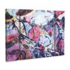 Trademark Fine Art- Kati Bujna Icy Winter Leaves 4  Panel Set Art - 2 of 3