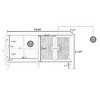 60'' Carved Wood Buffet Cabinet with Adjustable Shelves,Antique Sideboard for Living Room or TV Stand-Baofuwish - 4 of 4