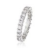 Ross-Simons 1.25 ct. t.w. CZ Eternity Band in Sterling Silver - 3 of 4