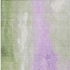HomeRoots 10' X 14' Artichoke Green And Lavender Abstract Washable Indoor Outdoor Area Rug - 4 of 4