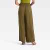 Women's High-Rise Modern Gauze Pull-On Pants - A New Day™ - 2 of 3