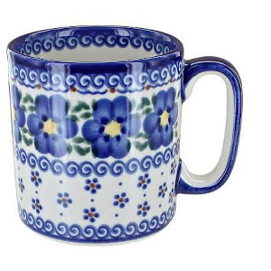Blue Rose Polish Pottery Vena Mug - 1 of 1