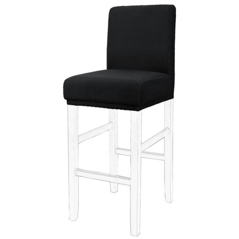 Elasticated bar shop stool covers