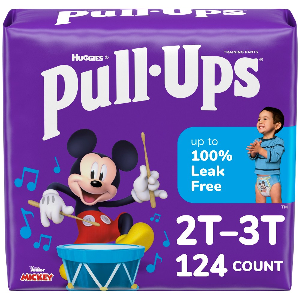 Pull-Ups Boys' Learning Design Ecomm Pack Disposable Training Pants - 2T-3T - 124ct