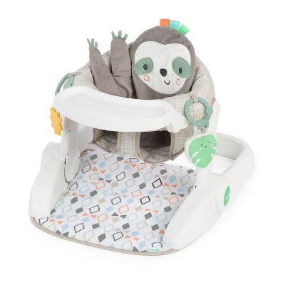 Fisher-Price Sit-Me-Up Floor Seat Replacement Cover - FKD95 Blue White Turquoise Pad