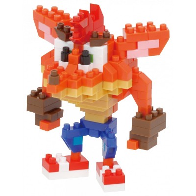 Kawada Nanoblock Crash Bandicoot Micro-Sized Building Block Set