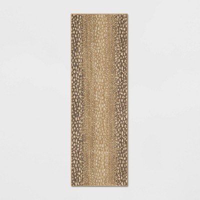 Elderberry Snake Skin Print Woven Rug Gray - Threshold™