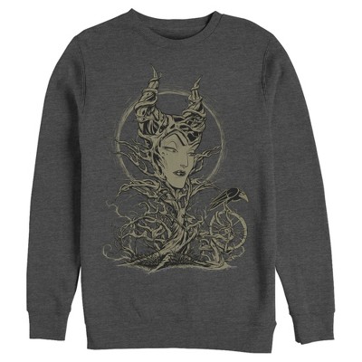 Men's Sleeping Beauty Maleficent Twisted Queen Sweatshirt