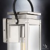 Urban Ambiance Luxury Modern Farmhouse Outdoor Wall Light,  15-7/8"H x 6-1/2"W,  Stainless Steel Finish, UHP1130 - 4 of 4