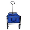 CAVINAS Heavy Duty Folding All-Terrain Wagon, Shopping Cart with Wheels, Utility Cart for Camping Shopping - 4 of 4