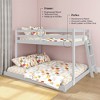 Now Furniture Low Bunk Bed for Kids, Twin over Full, Engineered Wood - 2 of 4