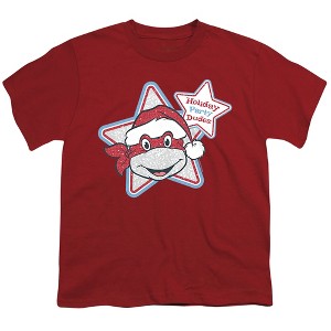 Boys' Teenage Mutant Ninja Turtles Christmas Holiday Party Dudes T-Shirt - 1 of 4