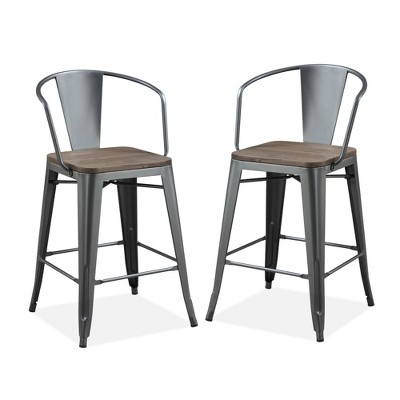 Target grey bar stools hot sale