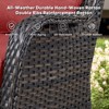 Gymojoy Outdoor Swivel Patio Chairs All-Weather Patio Swivel Glider Chairs Set of 2 - 3 of 4