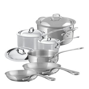 Mauviel M'Cook Stainless Steel 10 Piece Cookware Set - 1 of 4