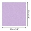INSPIRE CHIC Men's Woolen blend Embroidered trim Solid Pocket Squares - 2 of 4