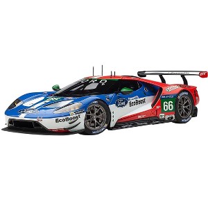 Ford GT #66 B. Johnson - S. Mucke - O. Pla Le Mans (2016) 1/18 Model Car by Autoart - 1 of 4