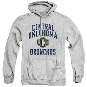 University of Central Oklahoma Official Uco Bronchos Logo Adult Pull-Over Hoodie - 1 of 4