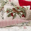 Winterberry Forest Bird Pillow - 3 of 4