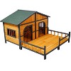 Gulches Pet Houses - Double XL Dog Kennel with Elevated Floor and Porch for Outdoor Comfort - 2 of 4