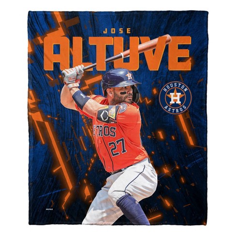 Jose Altuve 27 Houston Astros baseball player action pose