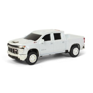 ERTL 1/64 2020 Chevy Silverado LT, White, Collect N Play by ERTL 47467-2 - 1 of 4
