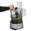 Hamilton Beach Bowl Scraper 10 Cup Food Processor - Black 70730: Stainless Steel Blades, 2-Speed, Large Feed Tube - 3 of 4