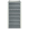 vidaXL Garden Raised Bed Powder-coated Steel 102.4"x15.7"x26.8" Silver - 3 of 4