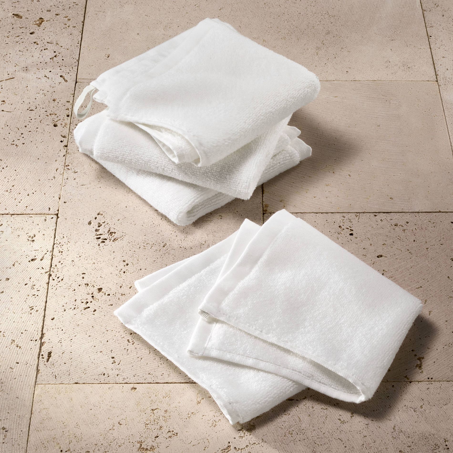 4pk Modal Washcloths White - Casaluna™