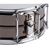 Pork Pie Big Black Brass Snare Drum With Tube Lugs and Chrome Hardware Black 14 x 6.5 in. - 4 of 4