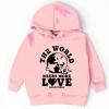 The Juniper Shop SmileyWorld The World Needs More Love Toddler Hoodie - 2 of 4