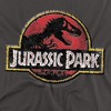 Men's Jurassic Park Stone Logo T-Shirt - 2 of 4