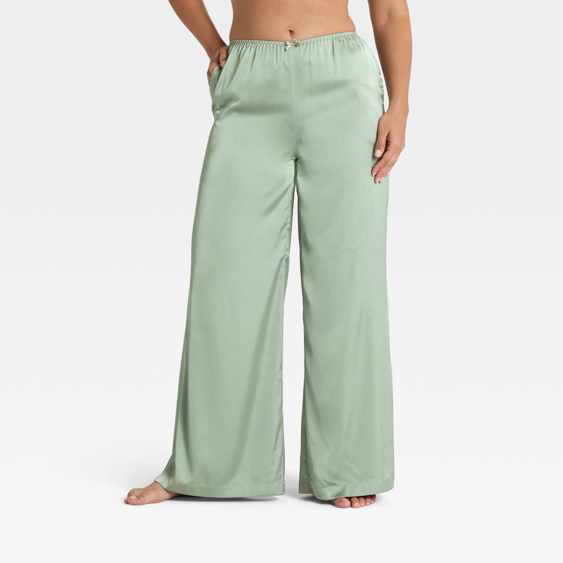 Women's Satin Pajama Pants - Auden™
