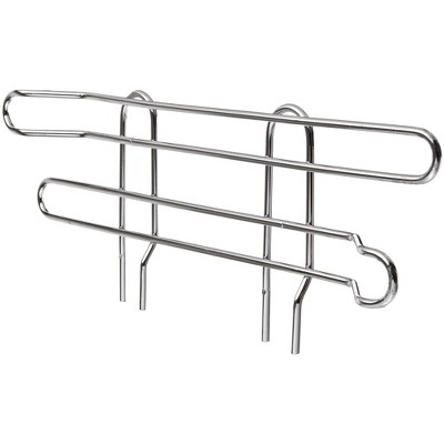 Quantum Storage Systems Side Ledge, 14"D X 4"H, Chrome Plated Finish