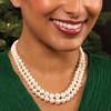Ross-Simons 5-11mm Cultured Pearl 2-Strand Necklace With Sterling Silver - 3 of 4