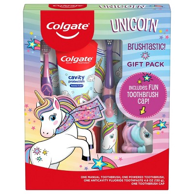 Colgate Kids' Unicorn Toothbrush & Toothpaste Gift Set