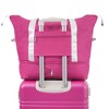 Vynxaria 24" Vintage Hardshell Luggage Set: Lightweight with Double Spinner Wheels, TSA Lock + Bags - 4 of 4