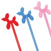 Balloon Dog Pens (6 Pack) - Fun Party Favor, Black Ink, 2" Topper (Red, Pink, Blue) - 2 of 4