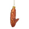 Northlight 4" Buffalo Flat Chicken Wing Glass Christmas Ornament - 3 of 4