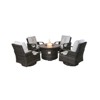 Courtyard Casual Victoria Swivel Glider  With Performatex Fabric - 4 of 4
