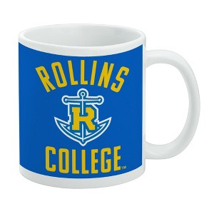 Rollins College Tars Logo Ceramic Coffee Mug Novelty Gift Mugs for Coffee Tea and Hot Drinks 11oz White - 1 of 4