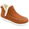 Journee Collection Womens Capreece Tru Comfort Foam Slip On Moccasin Round Toe Slippers Brown 6 - 2 of 4