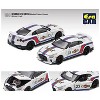 Nissan GT-R (R35) #23 White with Blue and Red Stripes "Martini Racing" Limited Ed to 960 pcs 1/64 Diecast Model Car by Era Car - 2 of 3